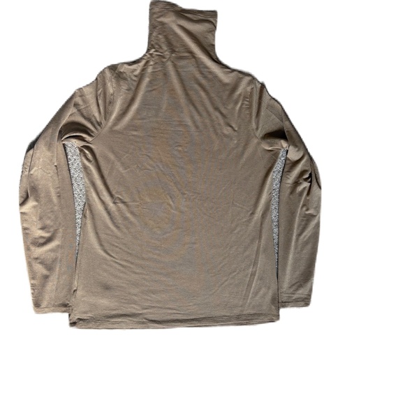 MICHAEL Michael Kors turtleneck long sleeve metallic gold XL - Picture 5 of 12